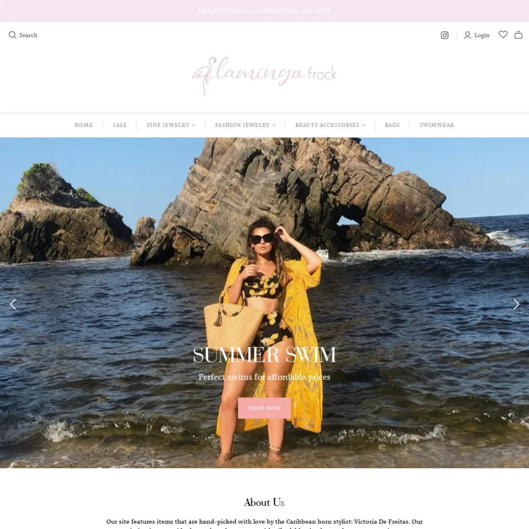 Flamingo Frock