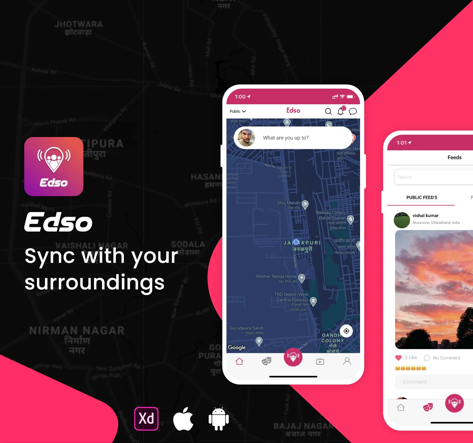 Connect With Friends Application