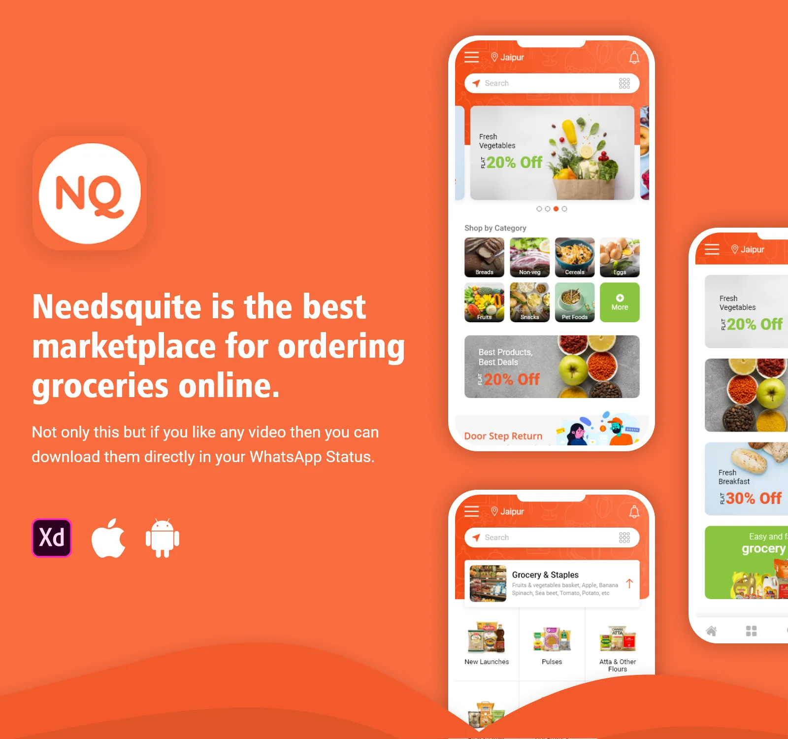 Grocery Delivery Mobile Application