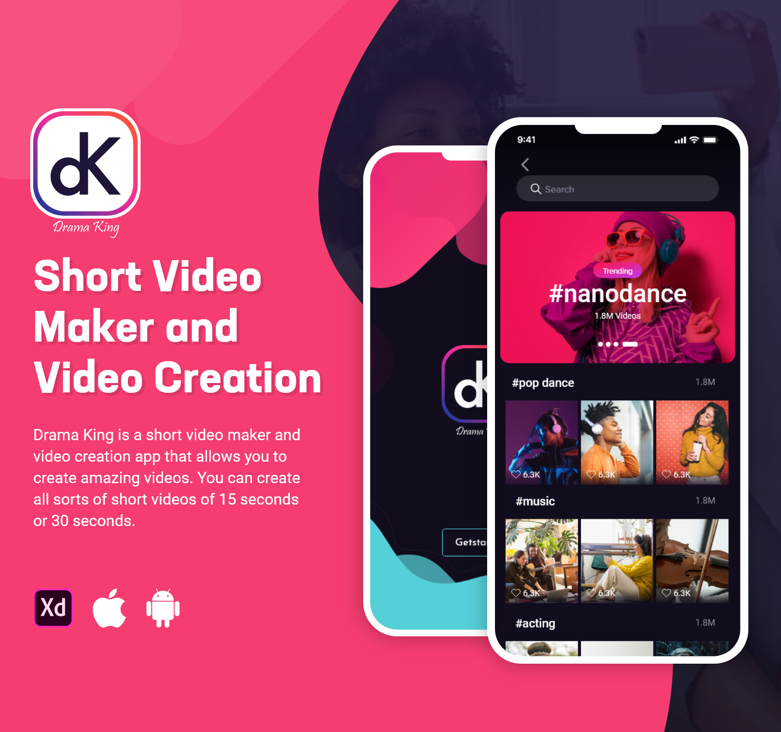 Short Video Making Mobile Application